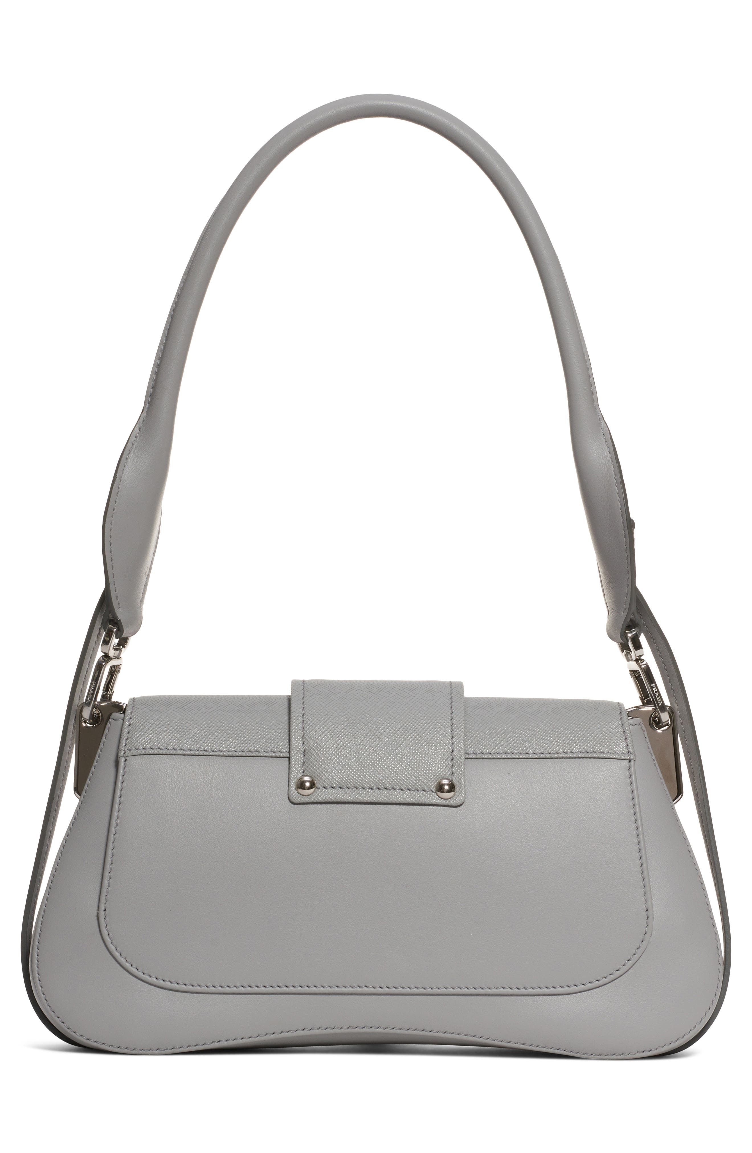 Prada Sidonie Leather Shoulder Bag, Alternate, color, 