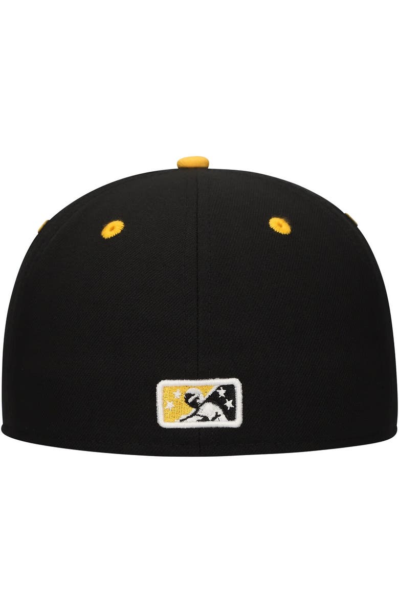 New Era Men's New Era Black Chivos de Hartford Copa de la Diversión 59FIFTY Fitted Hat, Alternate, color, Black