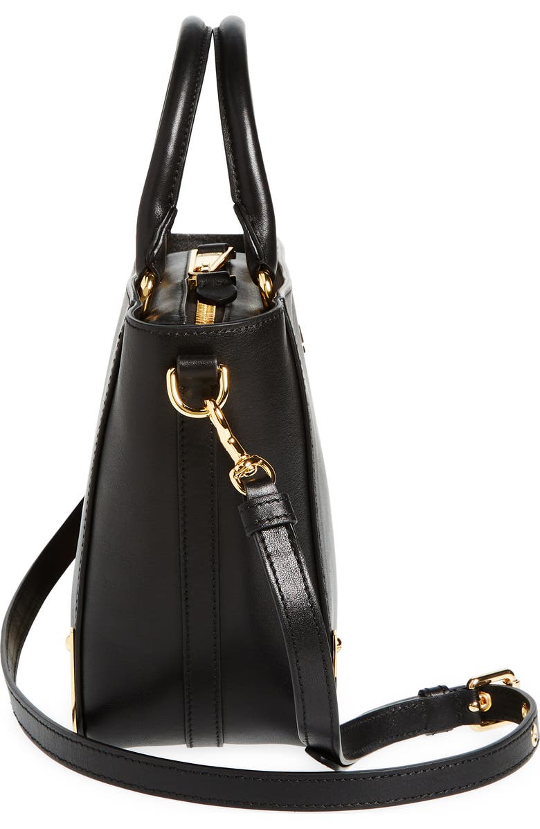 Moschino Metal Corner Tote, Alternate, color,