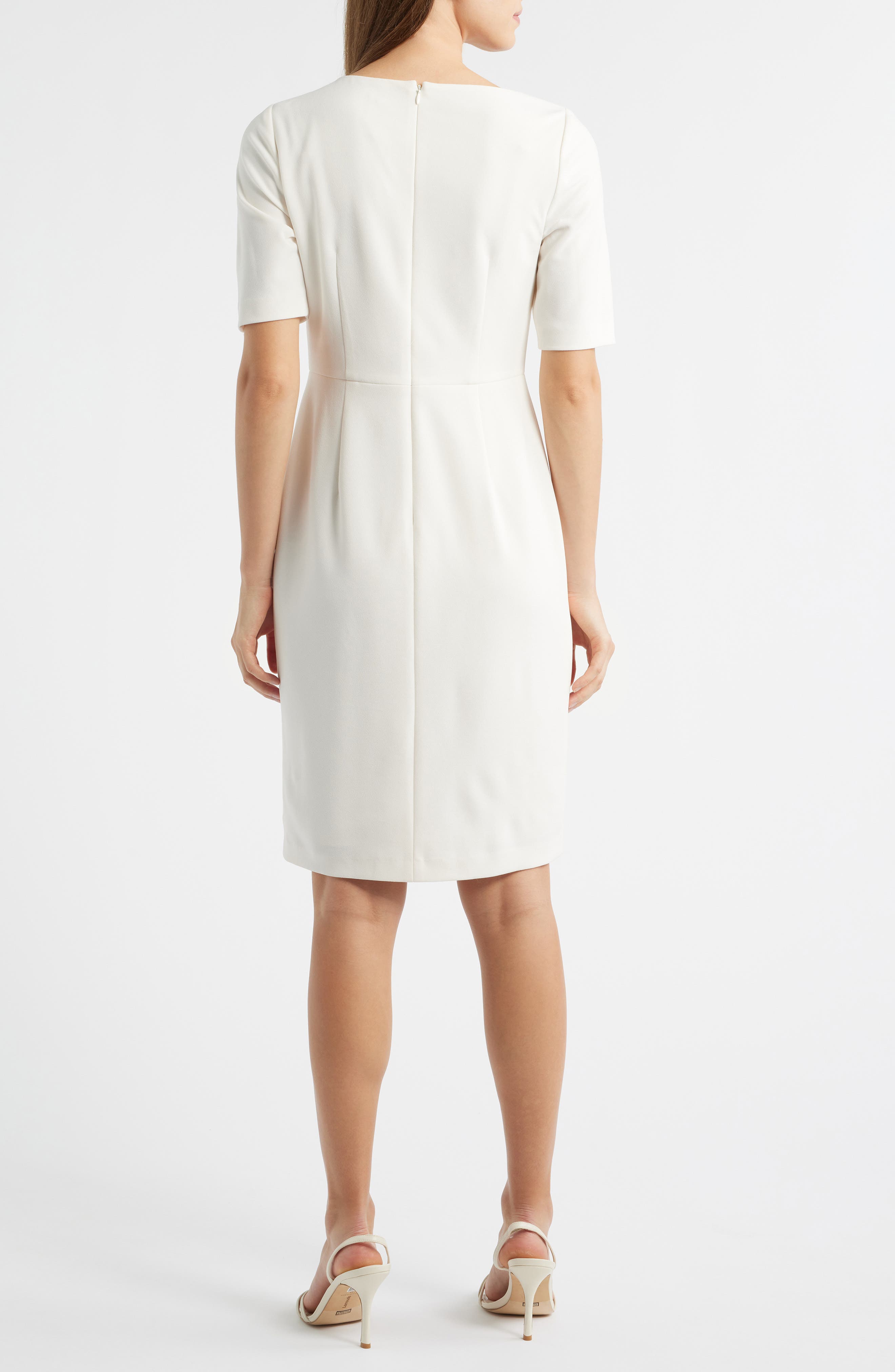 Bar Pin Sheath Dress - image 4
