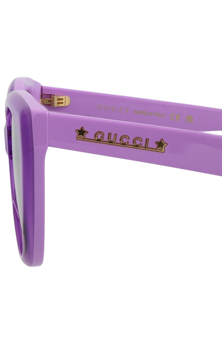 Gucci 54mm Cat Eye Sunglasses, Alternate, color, 