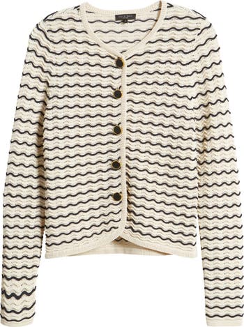 rag & bone Elisa Stripe Cardigan | Nordstrom
