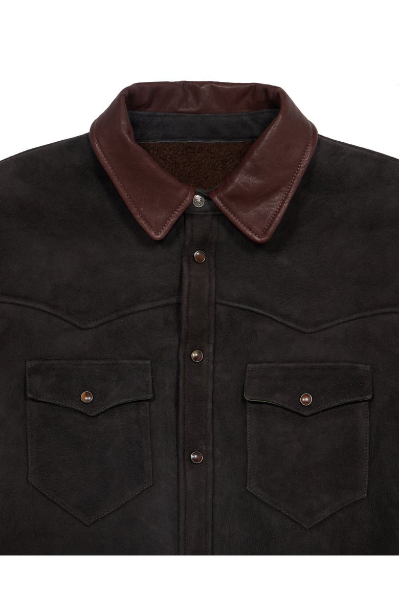 Fortela Shearl Texan Shearling Jacket, Alternate, color, Mou