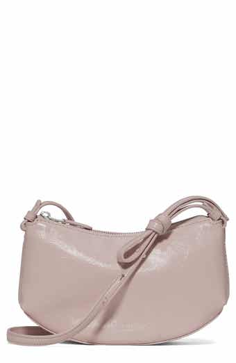 loop glazed leather crossbody bag
