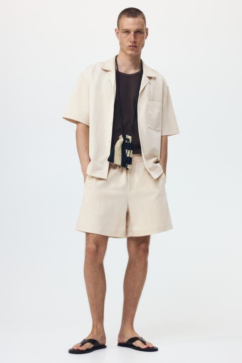 Relaxed Fit Interlock Shorts