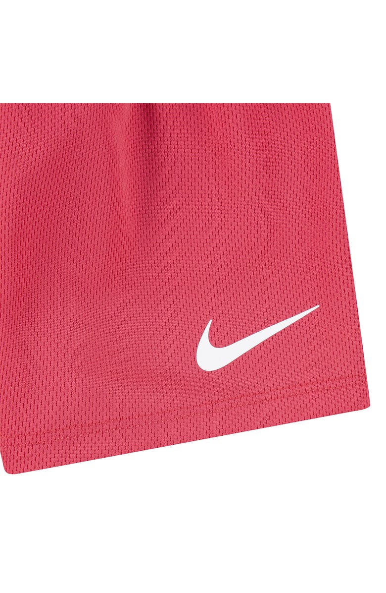 Nike New Impressions Logo T-Shirt & Shorts Set, Alternate, color, Aster Pink