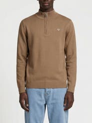 Walker & Hunt Huxley Quarter Zip Sweater