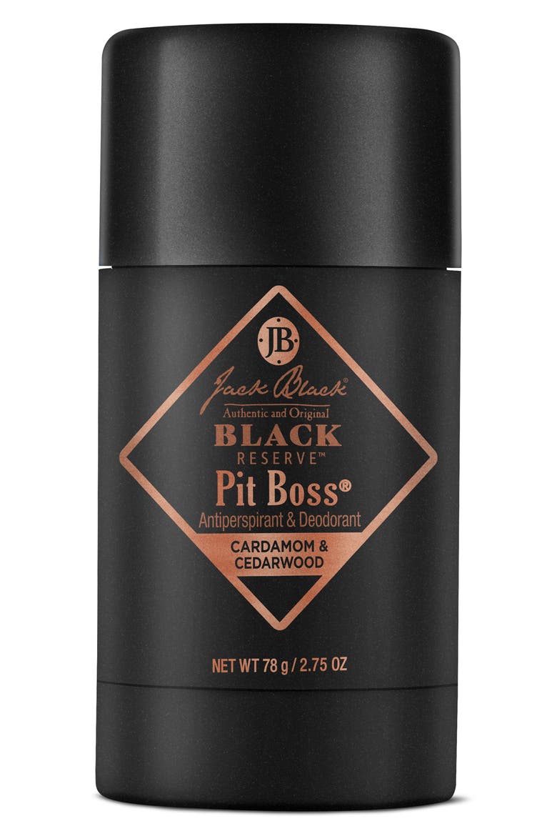 Black Reserve Pit Boss Antiperspirant & Deodorant, Main, color, NO COLOR