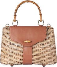 Jelavu Jackie Rattan Handbag