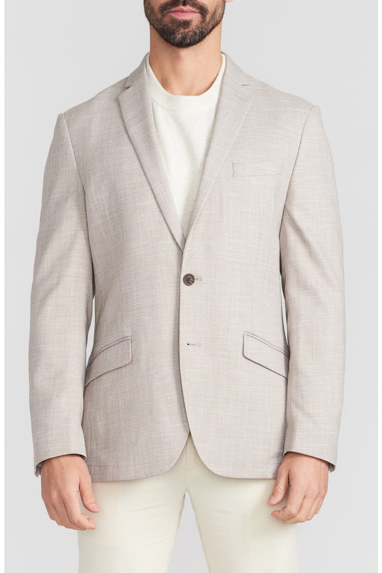 Camel Texture Weave Sport Coat, Main, color, CAMEL