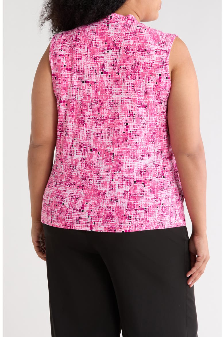 Printed Sleeveless Top, Alternate, color, PINK PERFECTION MULTI