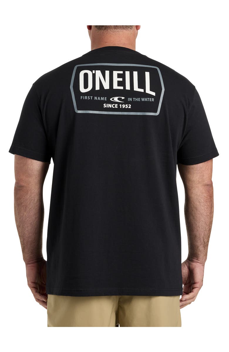 O'Neill Big & Tall Dither Graphic Tee, Alternate, color, 
