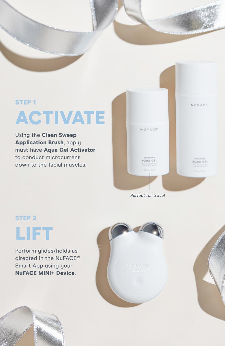 NuFACE<sup>®</sup> MINI+ Smart Petite Facial Toning Routine Set $360 Value, Alternate, color,