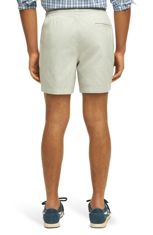 Brooks Brothers Drawstring Stretch Cotton Shorts