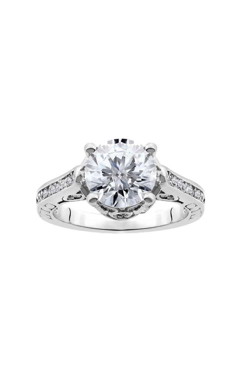 Bliss Diamond Certified 2 1/3Ct Diamond Engagement Ring 14k Gold Lab Grown, Main, color, 