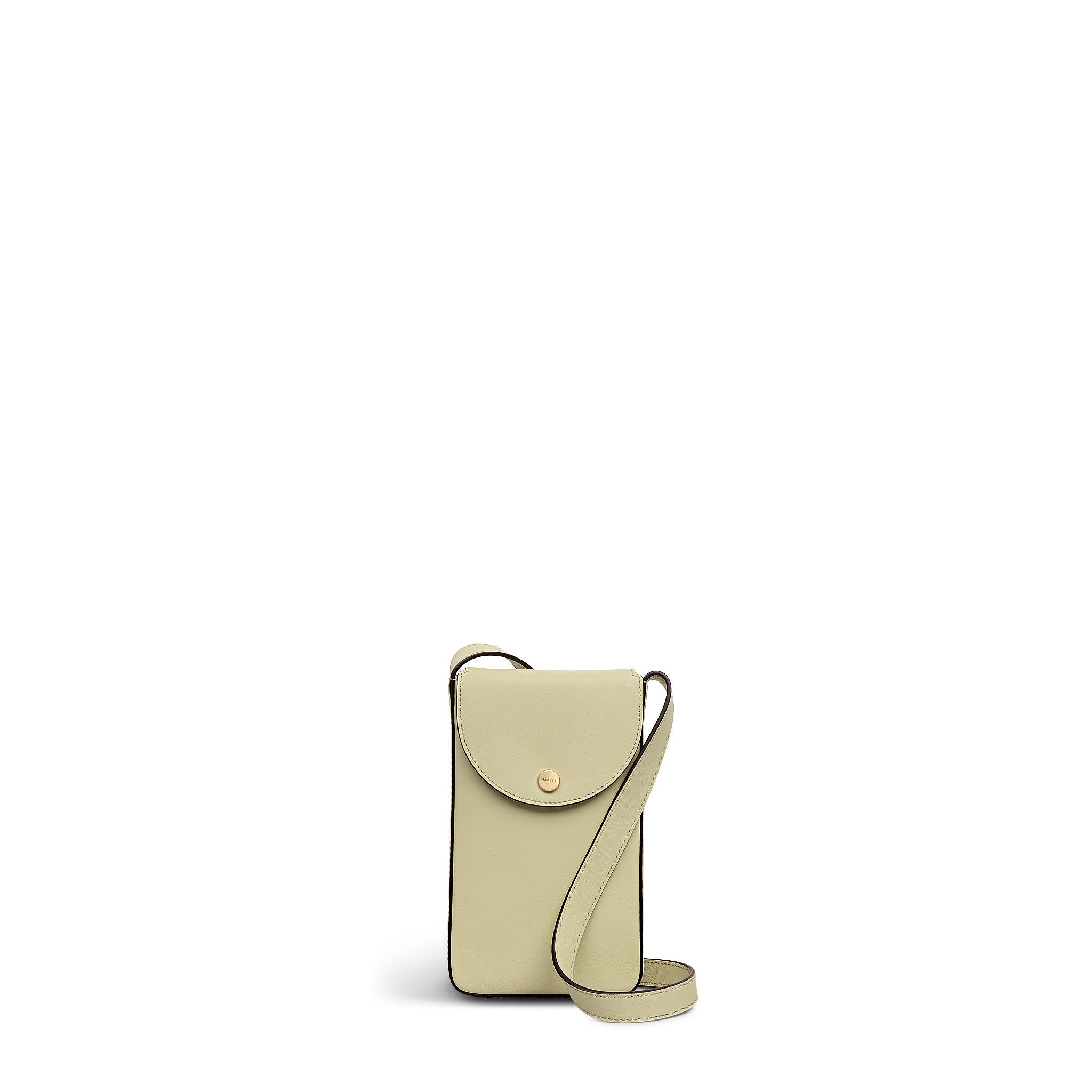Radley Mayhill Road Medium  Phone Crossbody Bag, Main, color, Lemongrass