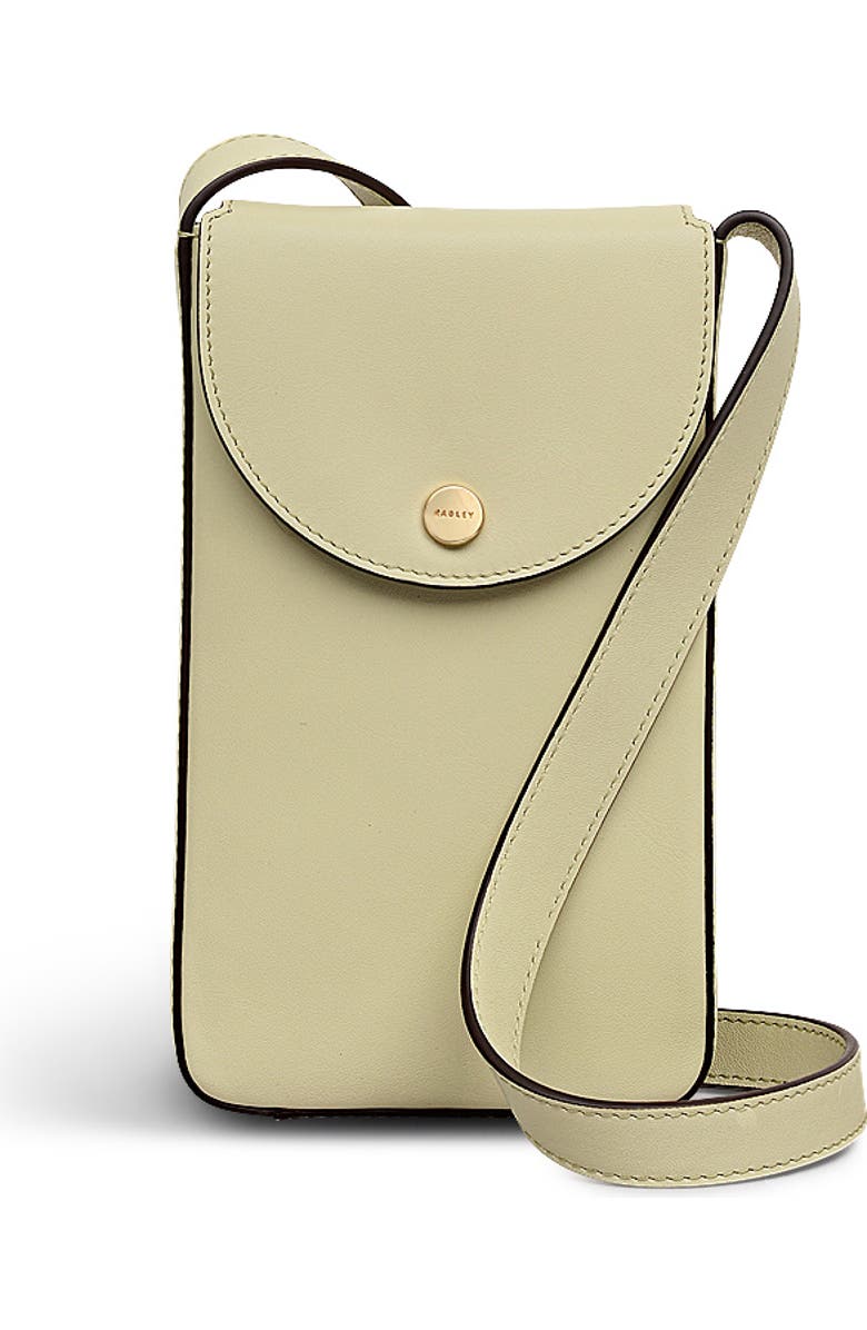 Radley Mayhill Road Medium Phone Crossbody Bag, Main, color, Lemongrass