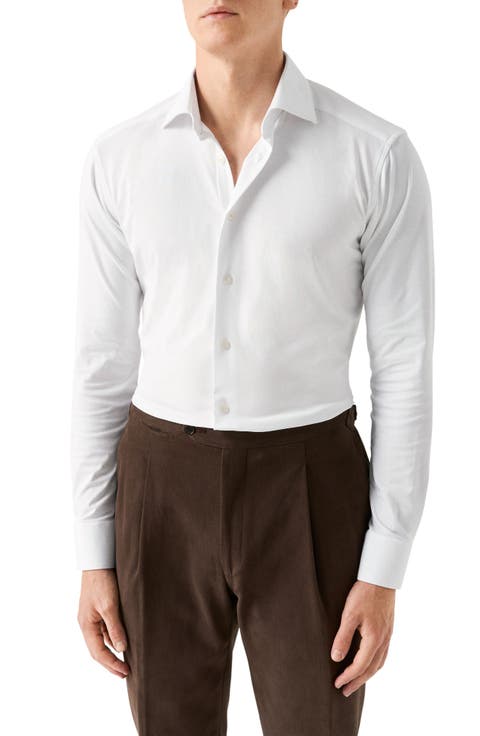 Slim Fit 4Flex Stretch Jersey Dress Shirt