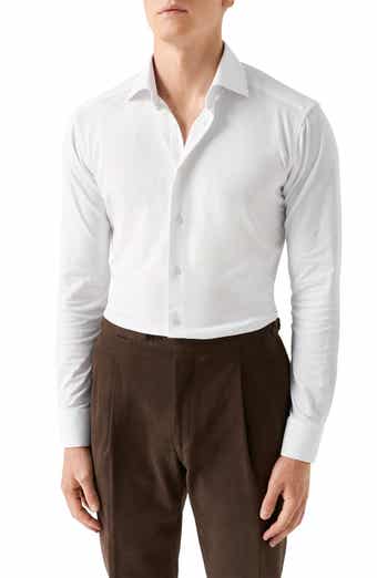 Eton Slim Fit 4Flex Stretch Jersey Dress Shirt
