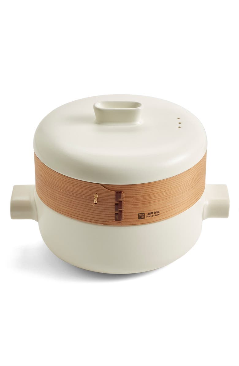 JIA Inc. Ceramic Steamer Set, Main, color,