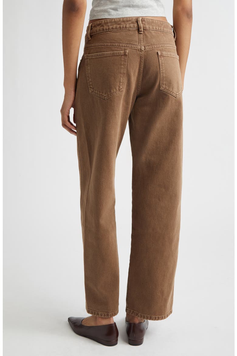 Reyno Straight Leg Jeans, Alternate, color, BROWN