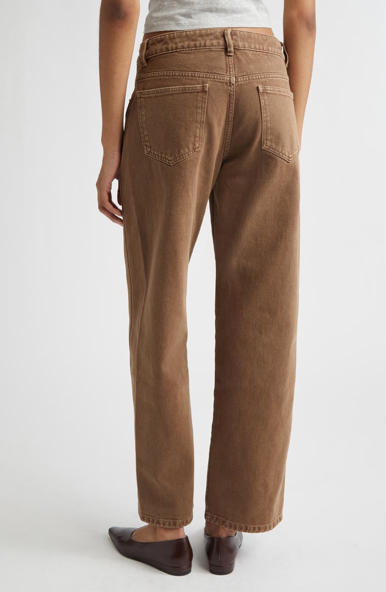 Paloma Wool Reyno Straight Leg Jeans, Alternate, color, Brown