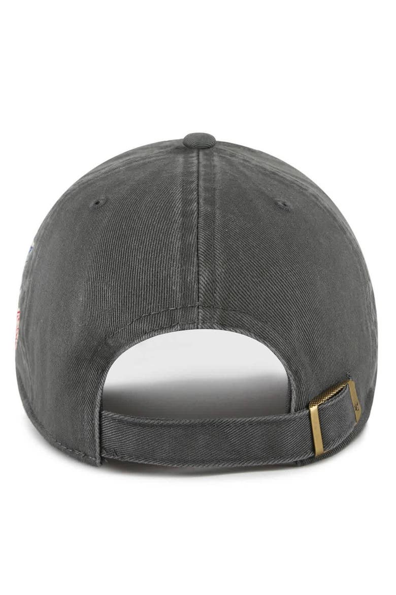 Men's '47 Charcoal South Carolina Gamecocks Clean Up Adjustable Hat, Alternate, color, Charcoal