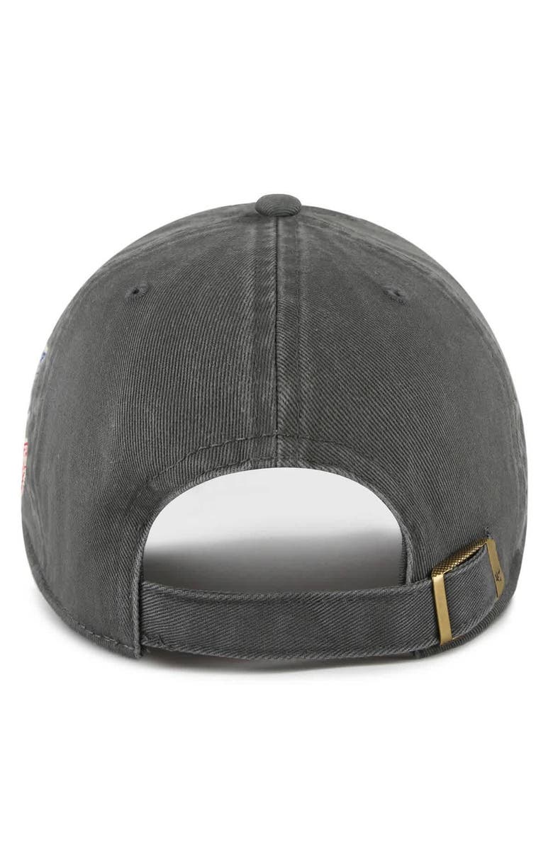 '47 Men's '47 Charcoal South Carolina Gamecocks Clean Up Adjustable Hat, Alternate, color,