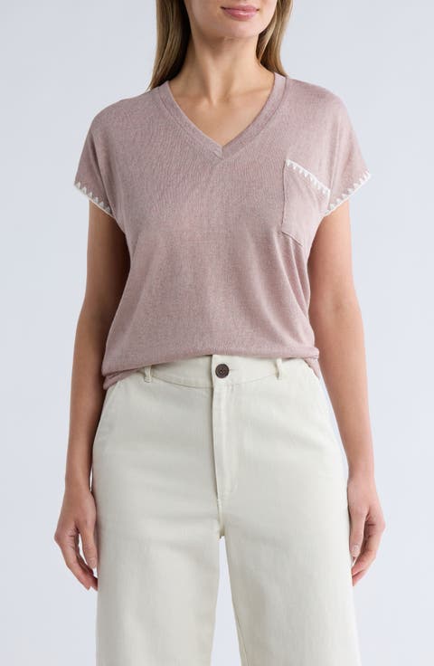 Whipstitch Pocket T-Shirt