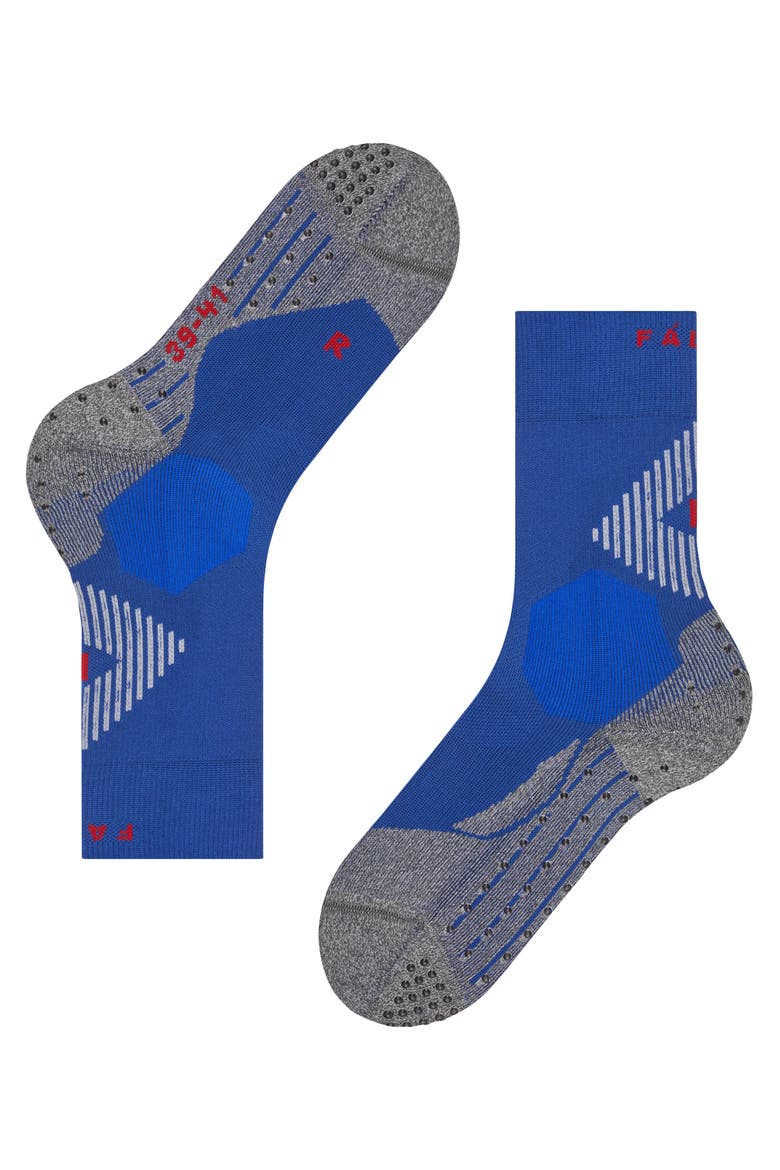 4 Grip Athletic Socks, Alternate, color, Blue