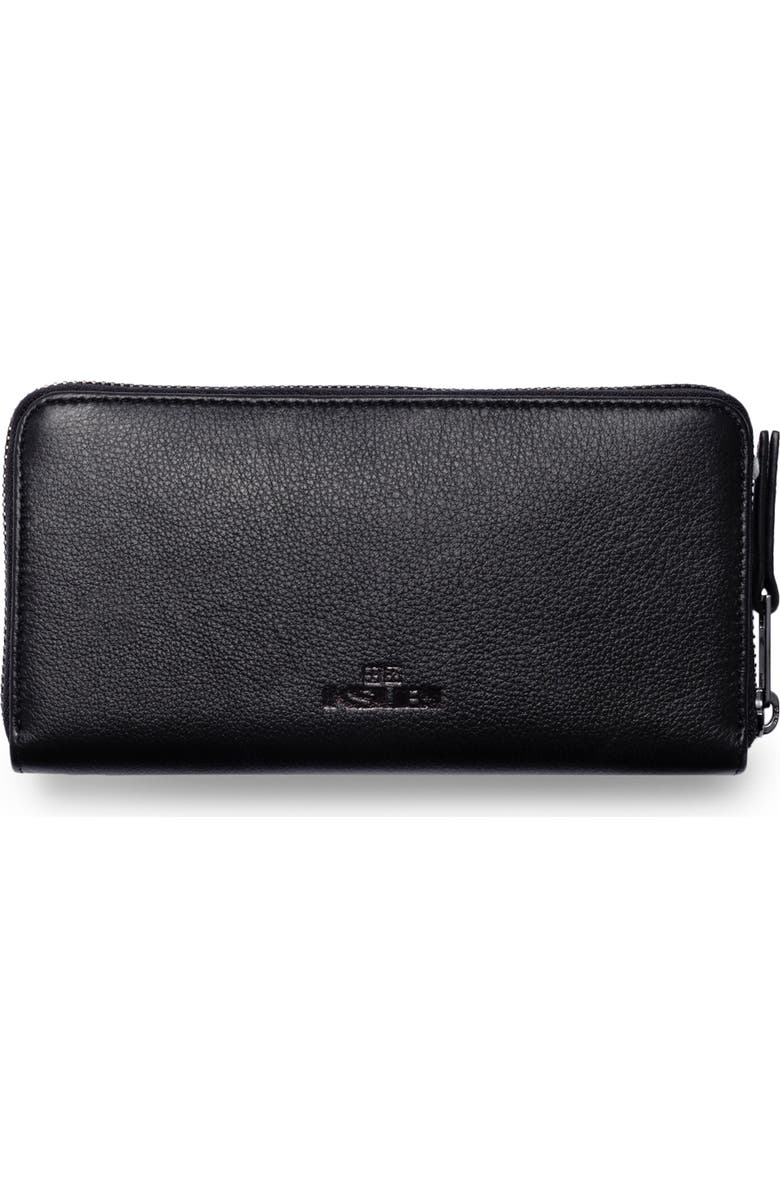 Ksubi Bank Leather Clutch Wallet, Alternate, color,