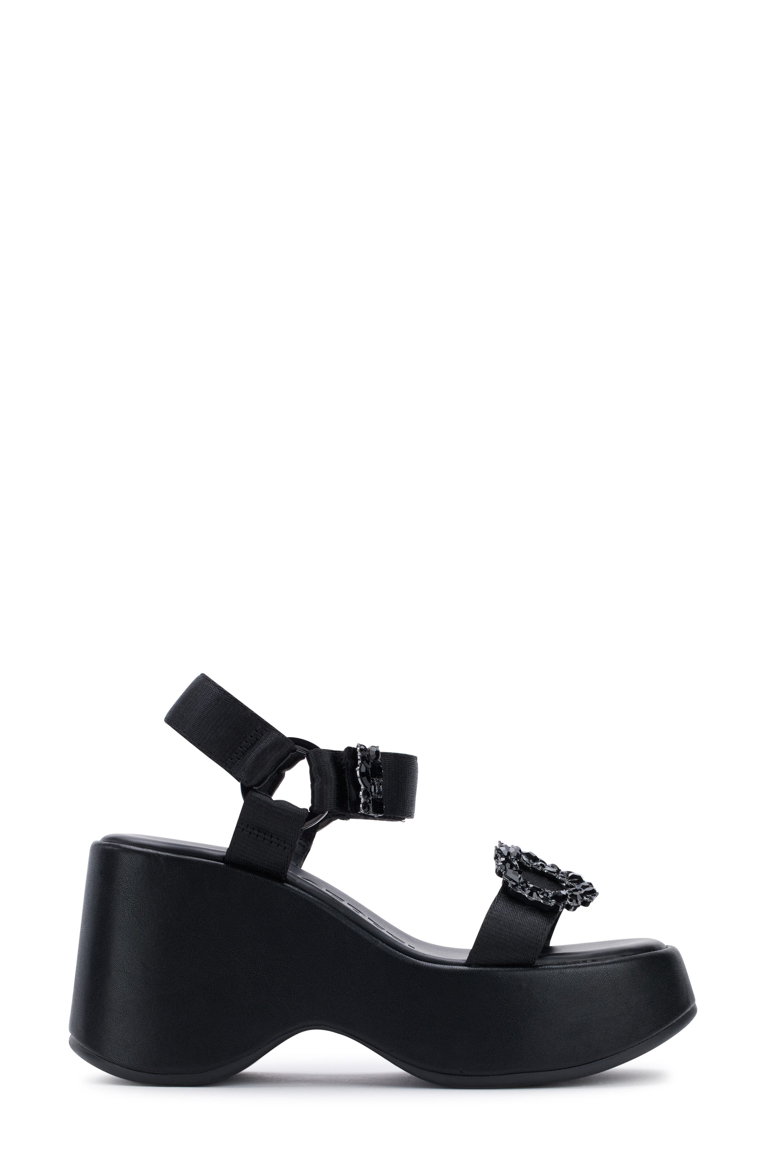 KARL LAGERFELD PARIS Kiana Platform Sandal, Alternate, color, 