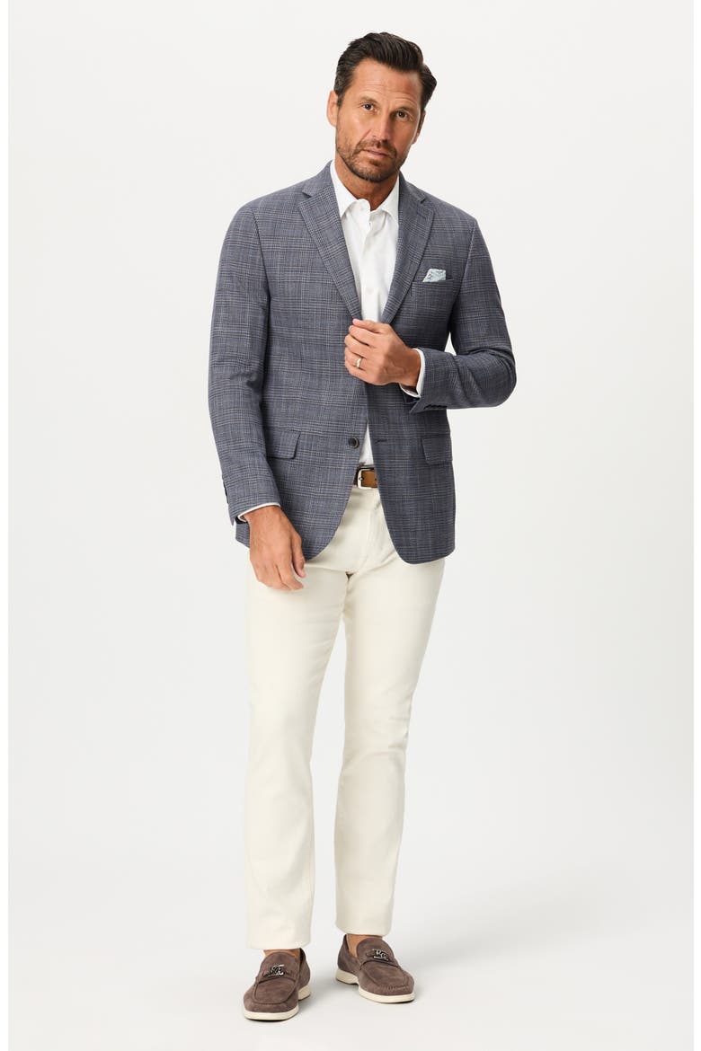 Plaid Sport Coat, Alternate, color, BLUE