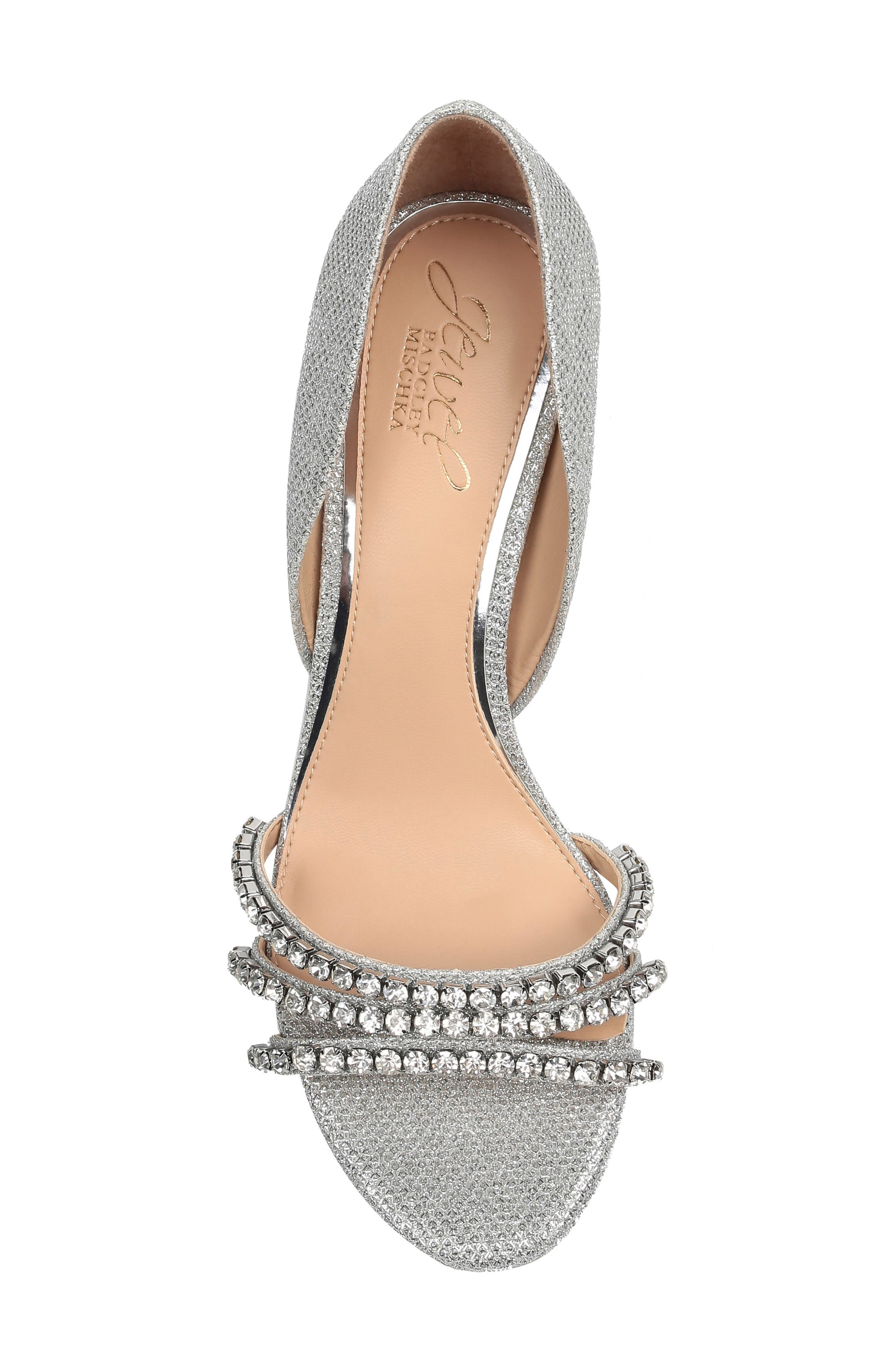 Jewel Badgley Mischka Jean Sandal, Alternate, color, 