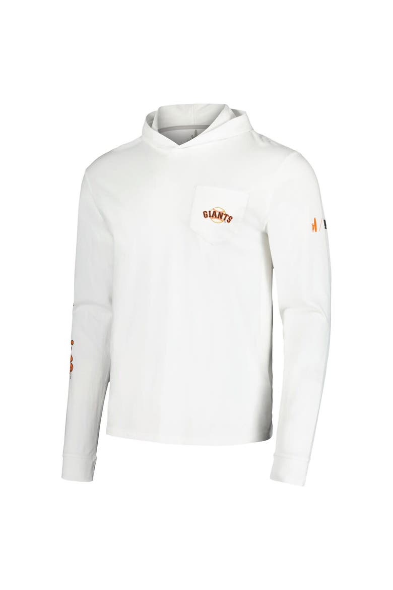 Men's johnnie-O White San Francisco Giants Eddie Long Sleeve Hoodie T-Shirt, Alternate, color, White