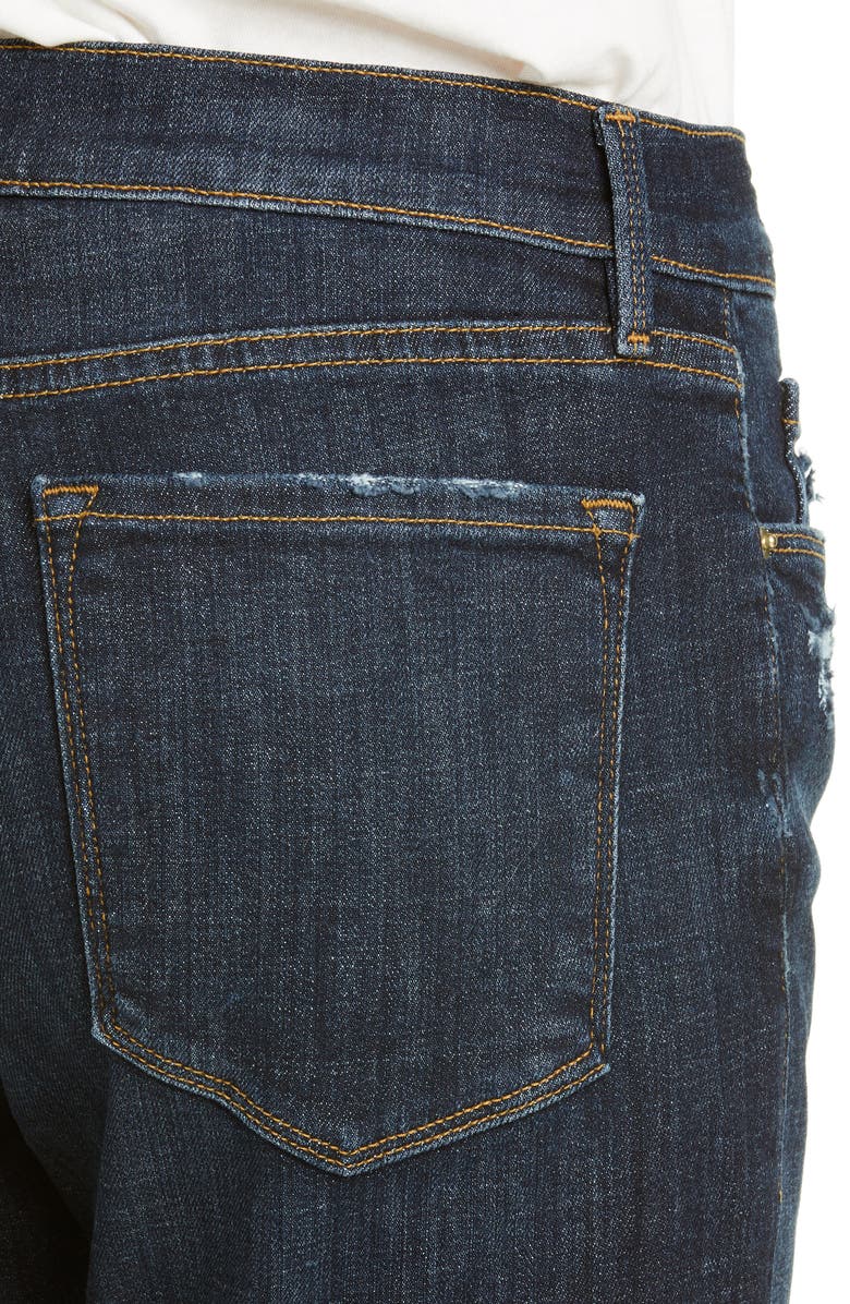 FRAME Le Garcon Crop Boyfriend Jeans, Alternate, color,