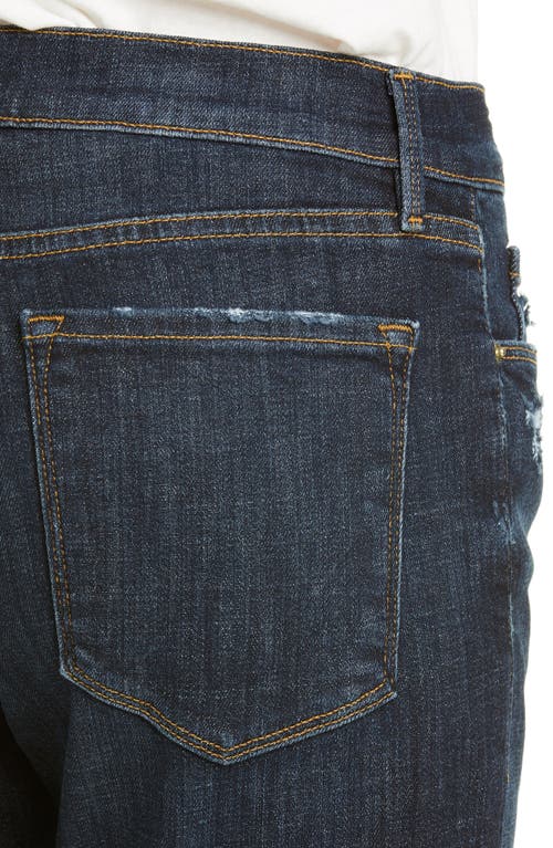 Frame Le Garcon Crop Relaxed Straight-leg Jeans In Covant In Covant
