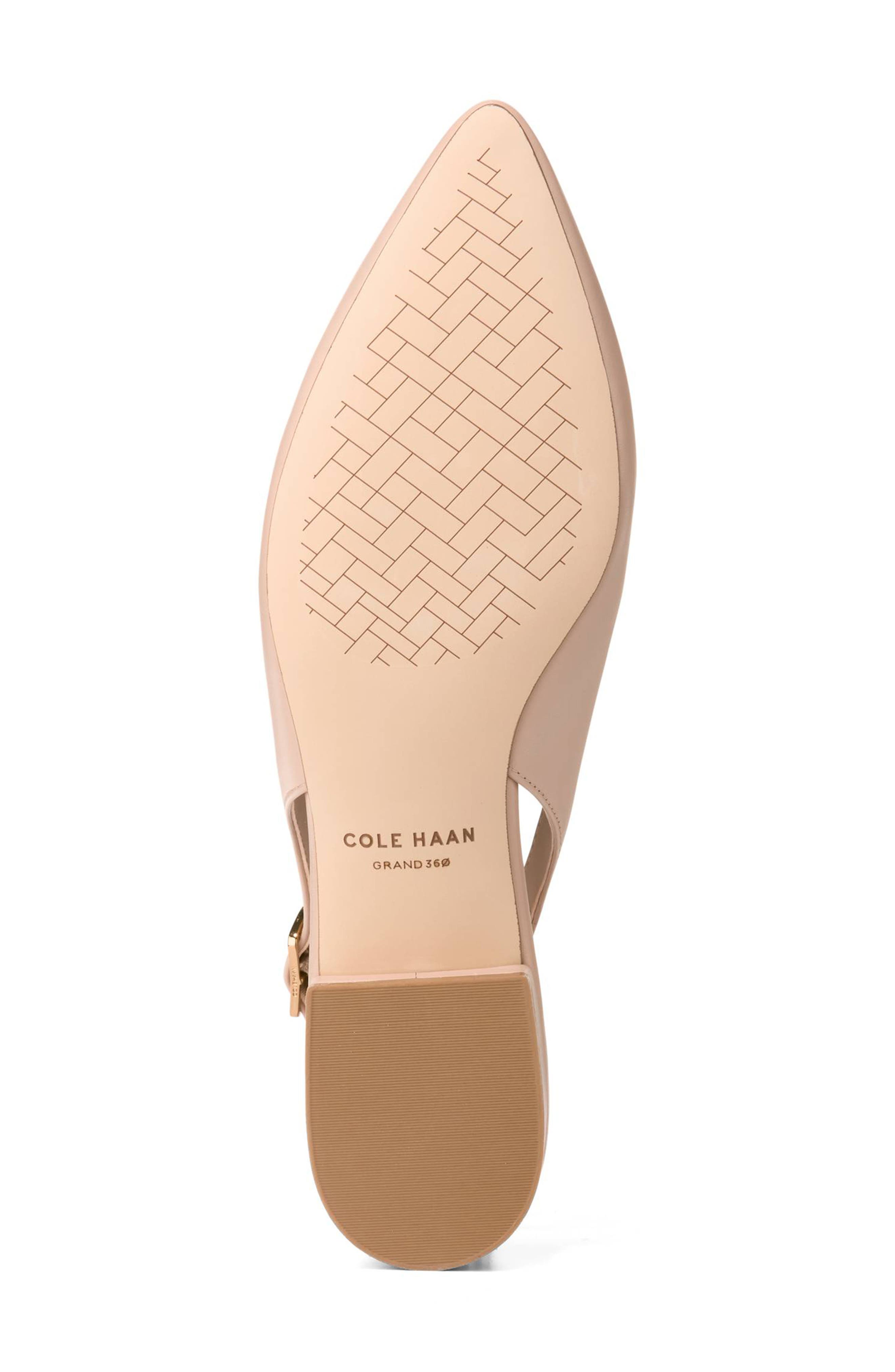 Mazie Slingback Flat, Alternate, color, BRUSH LEATHER