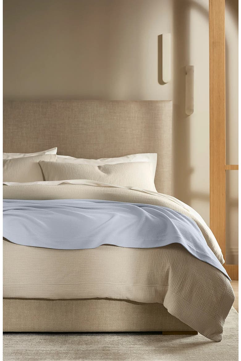 Dream Organic Cotton Duvet Cover & Shams Set, Alternate, color, SAND