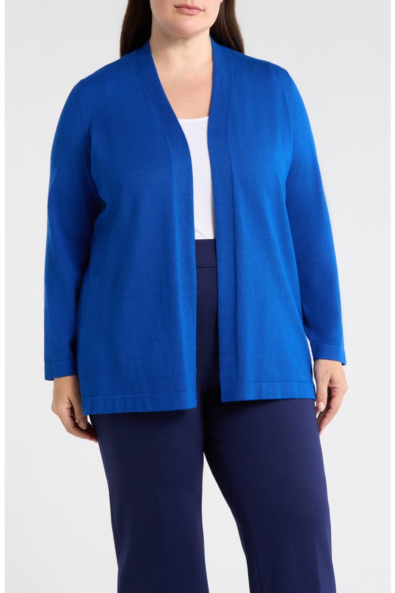 Chatham Open Front Cardigan, Main, color, SANTORINI BLUE