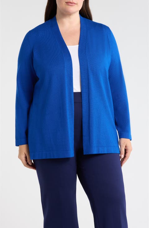 Chatham Open Front Cardigan (Plus)