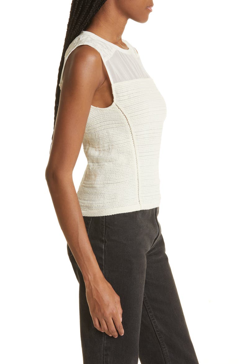 Thalia Smocked Tank, Alternate, color, LTDOVE
