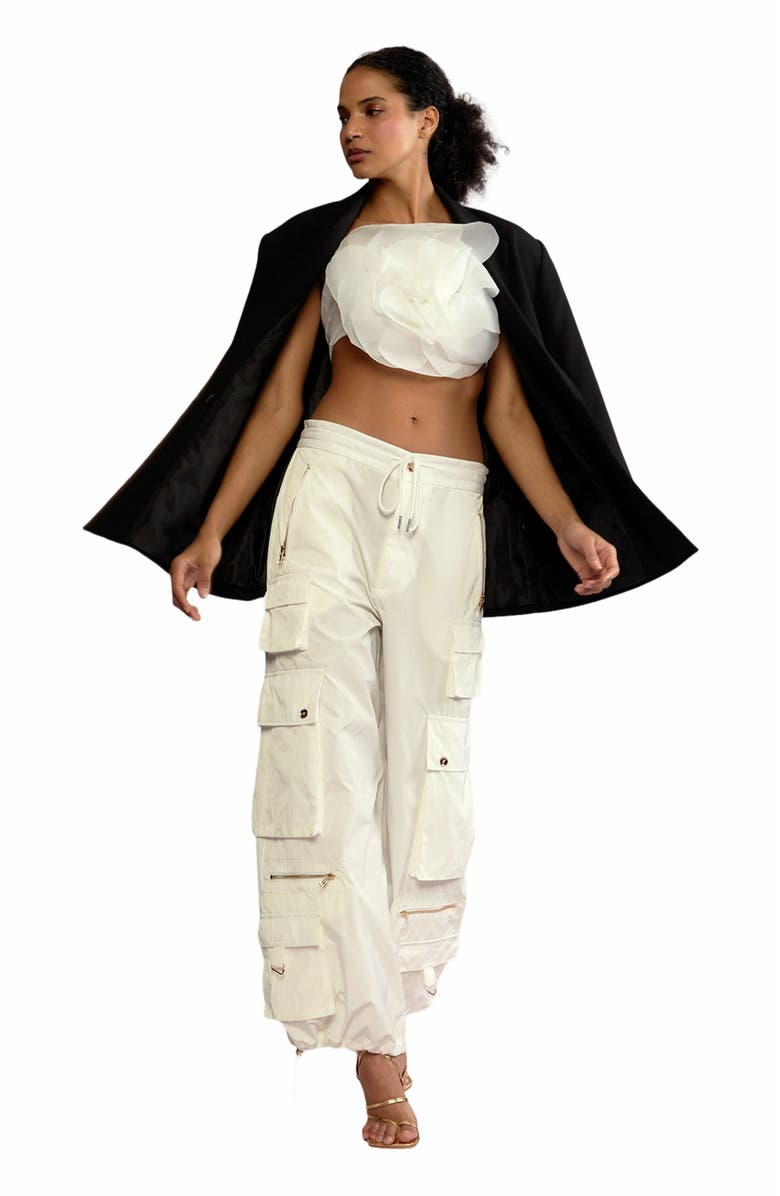 Cynthia Rowley Kim Cargo Pant, Main, color, 