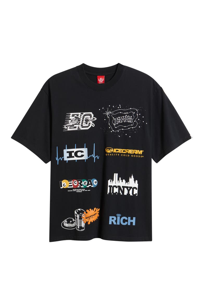 Rich Graphic T-Shirt, Alternate, color, BLACK