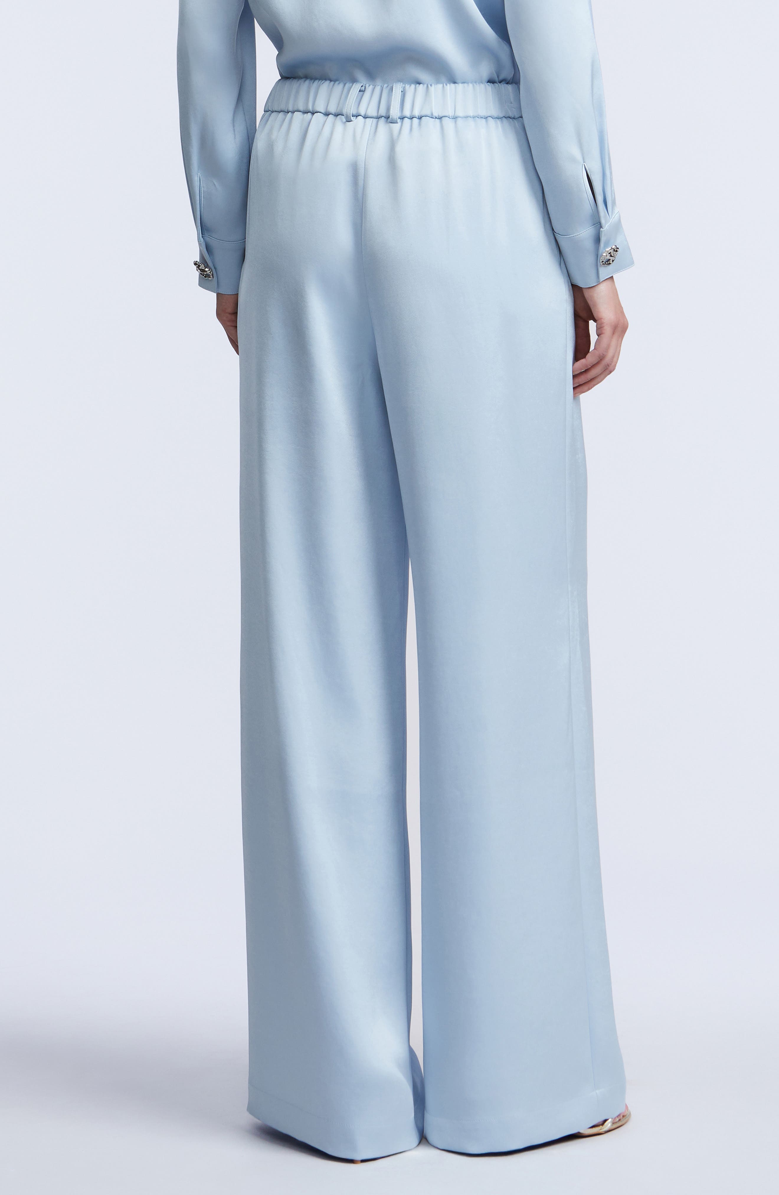Relaxed Tailored Wide Leg Pants - image 2
