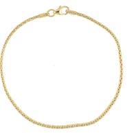 Bony Levy 14K Gold Mesh Rope Bracelet
