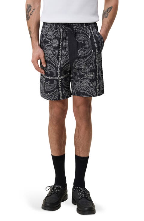 Paisley Organic Cotton Shorts