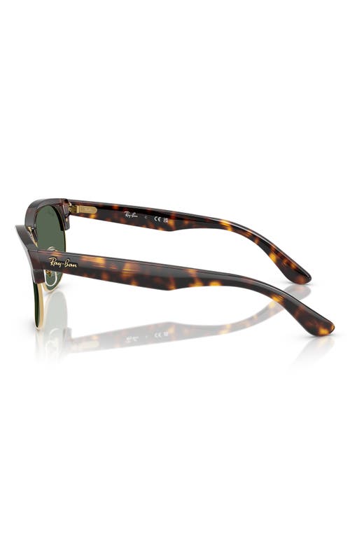 Ray Ban Ray-ban 47mm Polarized Square Sunglasses In Havana