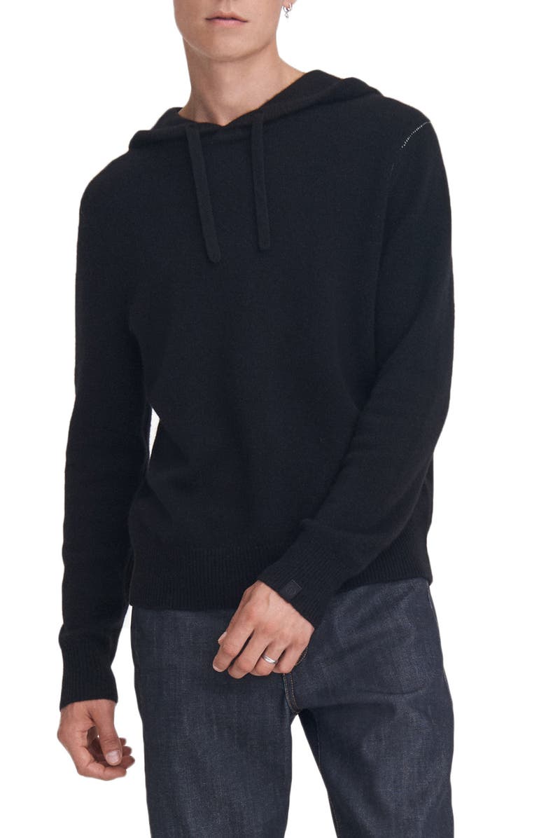 rag & bone Haldon Cashmere Hoodie, Main, color, 