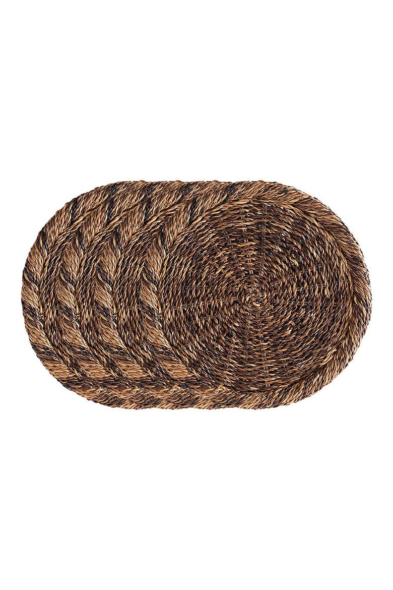 Rustic Rope Chargers Set of 4, Main, color, NATURAL